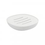 Мыльница настольная, БЕЛАЯ, пластиковая