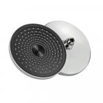 Лейка " тропический душ " круглая, из высокопрочного АБС пластика, DIAMOND, цвет ХРОМ.