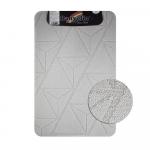 Коврик в ванную КРОСС-Л00П,одинарный,БЕЖЕВЫЙ,однотонный, 500х800 мм,100% полиэстер