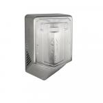 Сушилка для рук антивандальная, модель "V-винблейд" оптима, 1300Вт, корпус из нержавеющей стали марки, цвет САТИН.