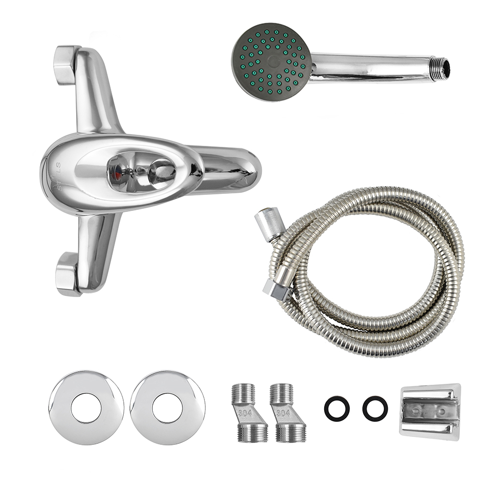 STELS - Смеситель в ванную, короткий излив, шаровый - Санакс