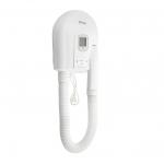 Фен для волос с гибким шлангом, в ванную комнату с регулировкой температуры потока воздуха, с РОЗЕТКОЙ, 800Вт