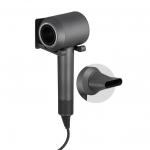 Фен для волос в ванную комнату настенный, кронштейн в комплекте, 1600W, цвет ГРАФИТ.