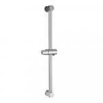 Стойка душевая, без лейки и шланга, с нажимным фиксатором, из хромированной нержавеющей стали марки SUS 304, цвет ХРОМ.