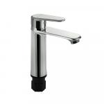 Смеситель для раковины, шаровый, литой корпус, цвет ХРОМ.