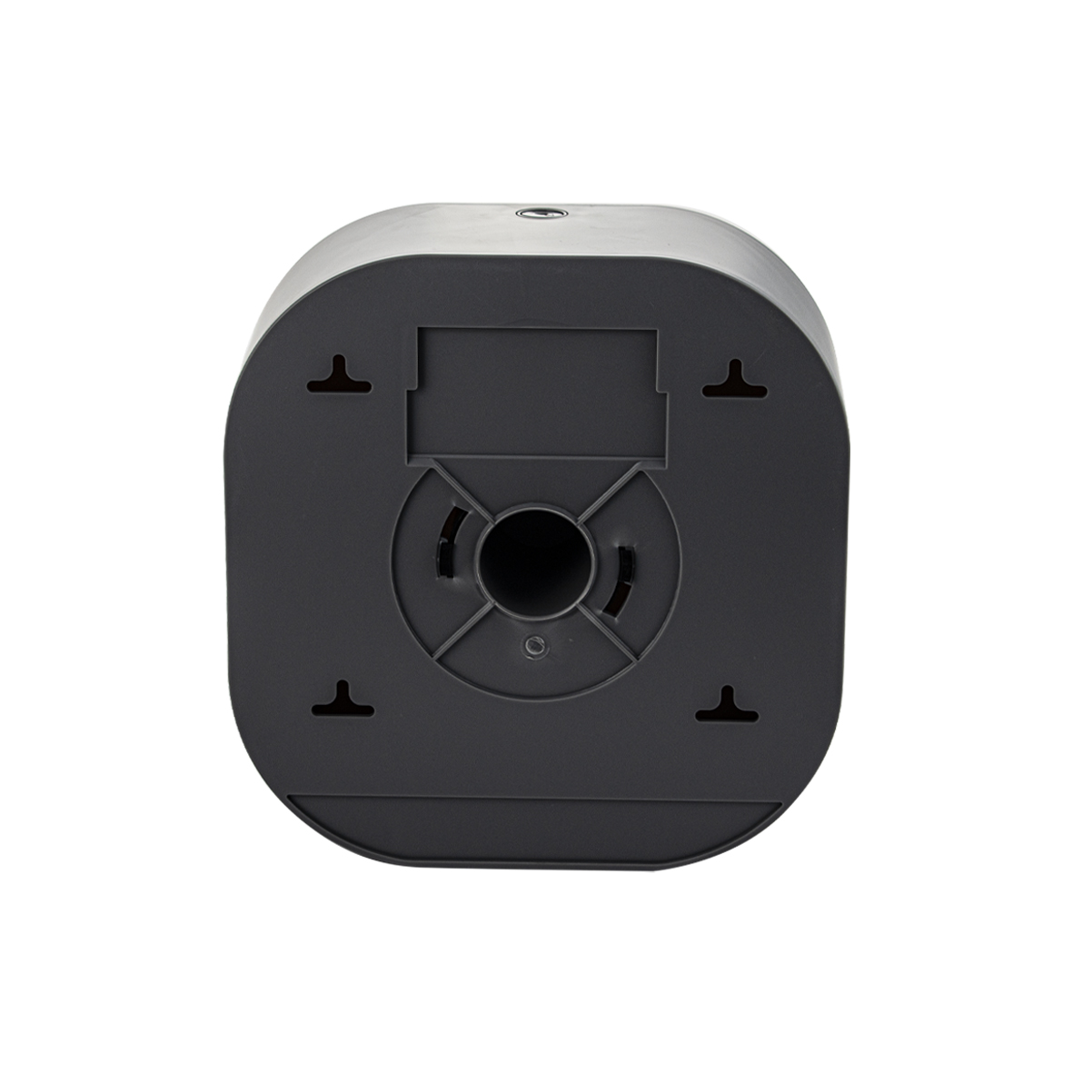 GFmark - Диспенсер для туалетной бумаги - барабан, пластиковый, БЕЛЫЙ, с глазком, с ключом