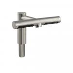 Смеситель для раковины сенсорный, со встроенной сушилкой для рук, из нержавеющей стали, цвет САТИН.