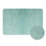 Коврик в ванную РАННЕР 164 одинарный, бирюзовый, однотонный, 400 х 600 мм, 100% полиэстер
