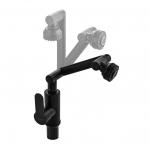 Смеситель для кухонной мойки и раковины, шаровый, из высокопрочного пластика АБС, поворотный излив и аэратор, цвет ЧЕРНЫЙ