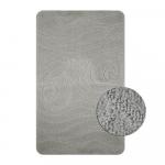 Коврик в ванную КЛАССИК УНИ 202018, двойной СЕРЫЙ, 55х90 + 45х55 см, 100% полиэстер