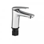 Смеситель для раковины, шаровый, литой корпус, цвет ХРОМ.